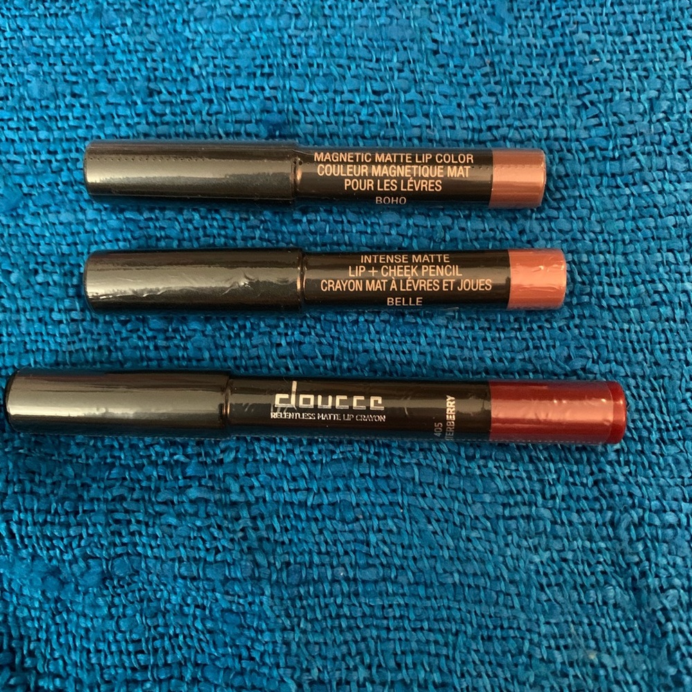 Lip Pencil Trio- NUDESTIX & Doucce